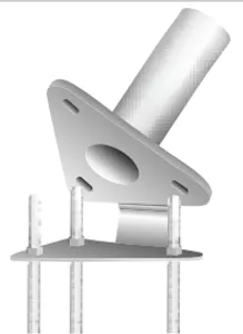 Hovedbilde Glassfiber flaggstang