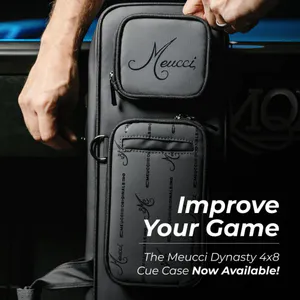 Hovedbilde Meucci Dynasty 4X8 Butterfly Pool Cue Case